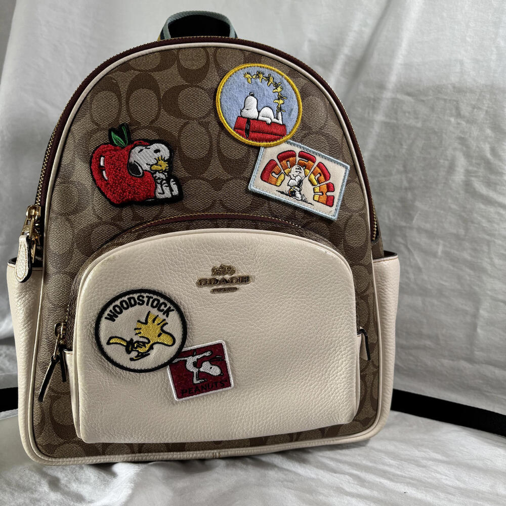 Coach x Peanuts Backpack with Patches (2021)